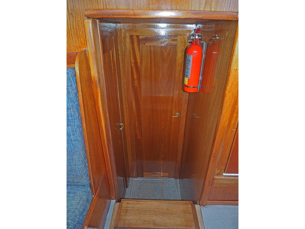 Achterkajuit, Accommodatie